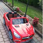 JAREX Samochód MERCEDES SL65 na akumulator MP3 Koła EVA Kluczyk