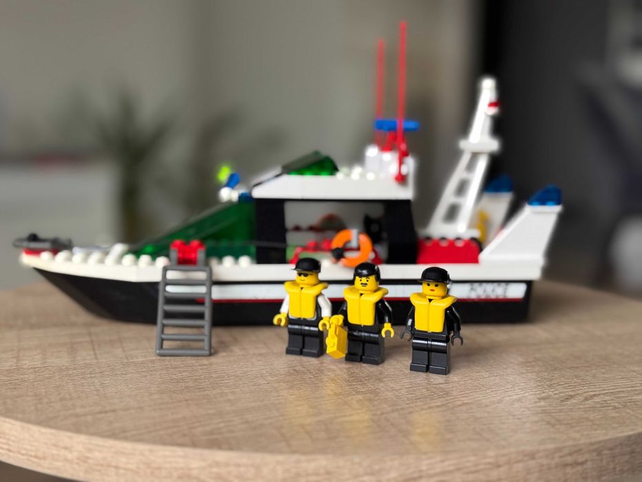 LEGO Town 6433 Coast Watch Motorówka Policyjna Statek Łódź