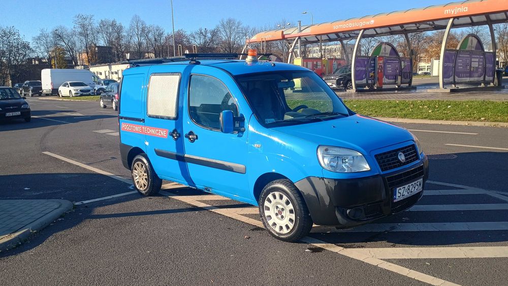 Fiat Doblo SUPER ZABUDOWA ! i bagażnik dachowy