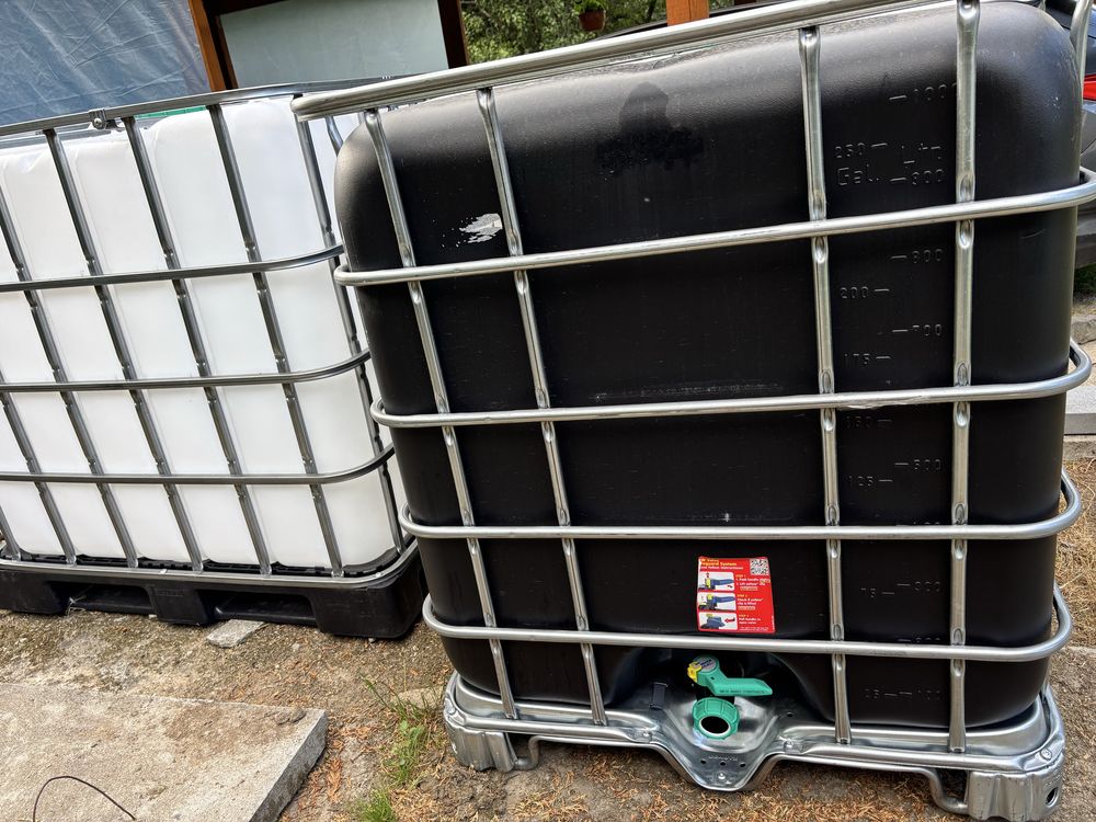 Kontener mauzer pojemnik 1000l woda paliwo jak nowy