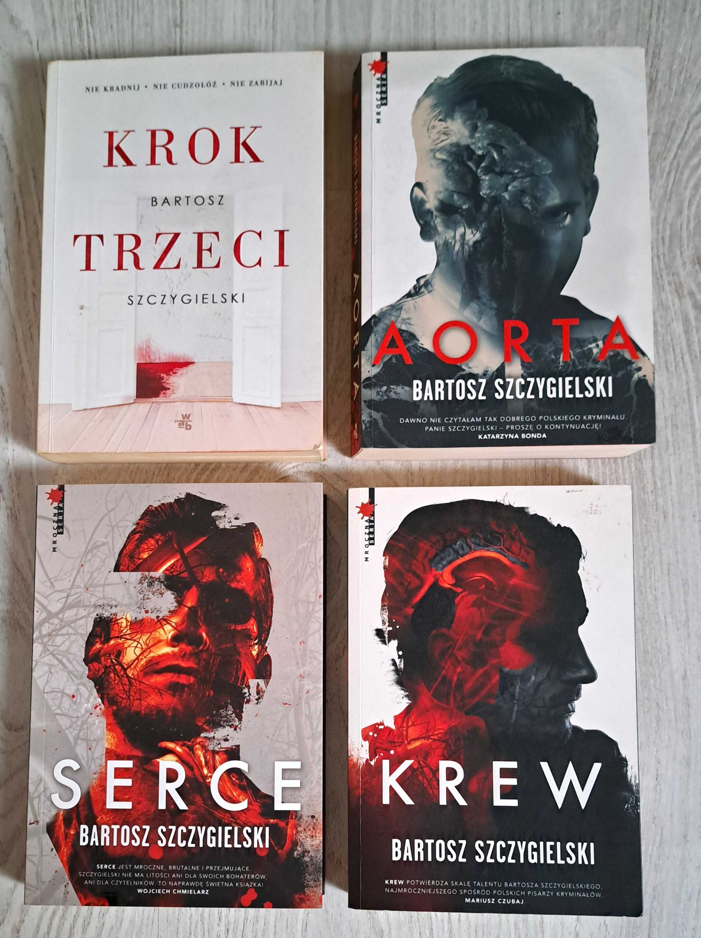 4x Bartosz Szczygielski Aorta + Serce + Krew + Krok trzeci