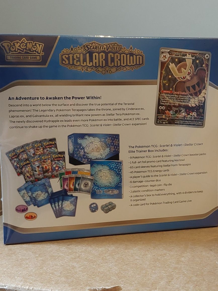 Pokémon Stellar Crown Elite Trainer Box