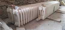 3x ARBONIA 260cm 125cm grzejnik aluminiowy, zeberkowy, dekoracyjny