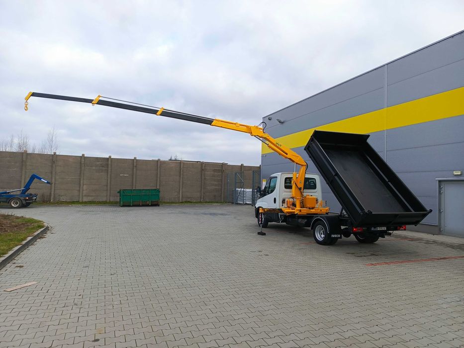 Iveco 3.0  HPI HDS udźwig 1800kg  wywrotka 3 strony Hak Klima Dmc 3.5T