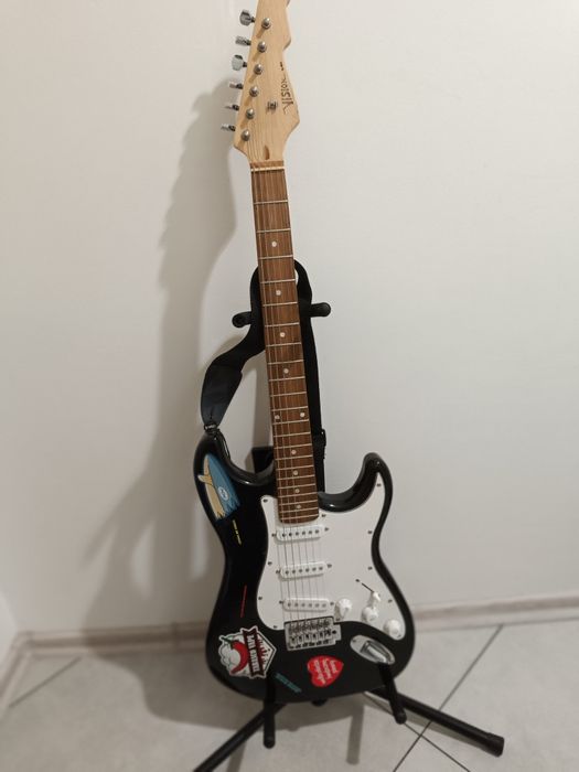 Gitara elektryczna Vision Stratocaster + wzmacniacz