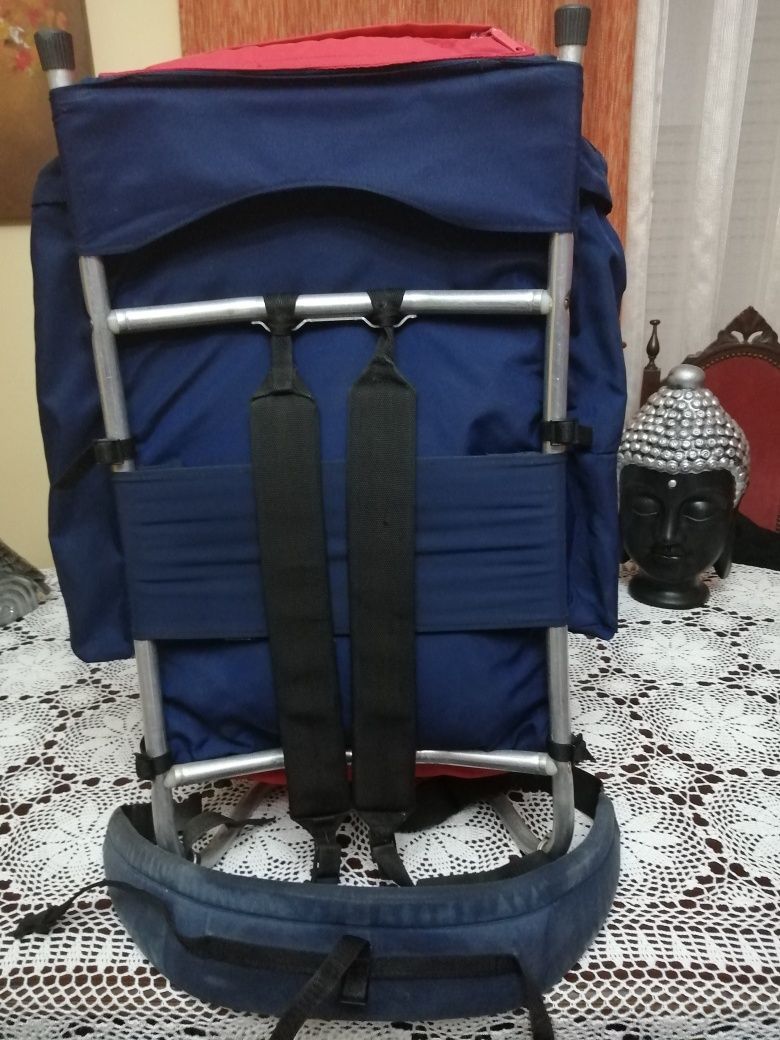 Mochila de acampamento