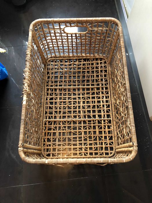 cesto de verga rectangulo baixo