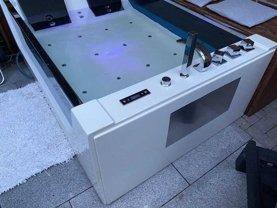 Wanna z hydromasażem masażem 2os akrylowa jacuzzi radio jacuzi jakuzi