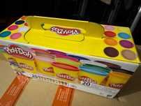 Play-Doh 20 tub z kolorową ciastoliną - NOWE
