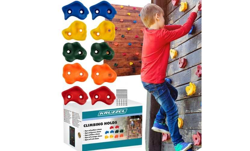 Zestaw kamieni wspinaczkowych dla dzieci 10 sztuk FV Szybka wysyłka