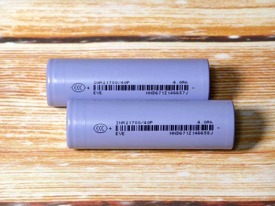 Акумулятор 21700 EVE INR21700 40P 4000mAh 40A Li-ion