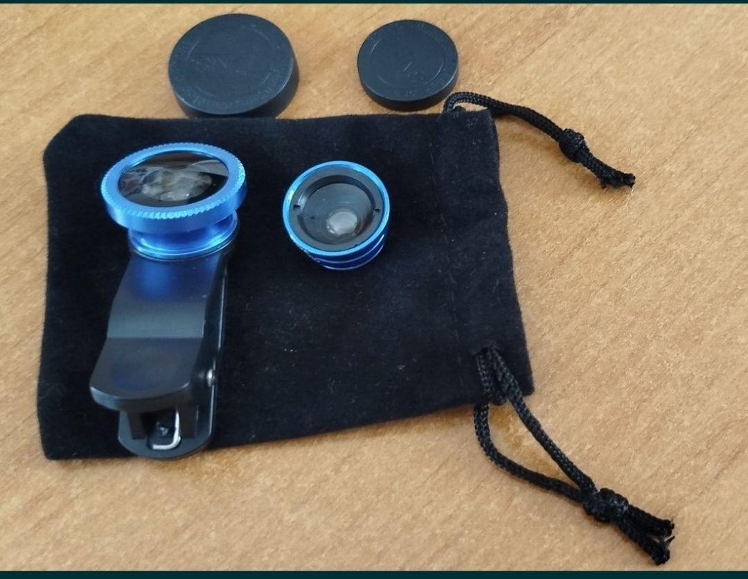Telefon Microsoft z ładowarka,gratis obiektywy Fish Eye i Macro na tel