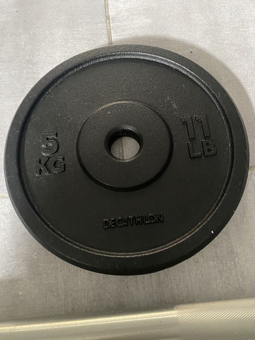 Musculacao pack barra discos