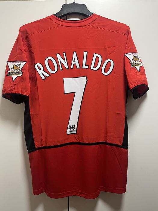 Koszulka Ronaldo 7 – Manchester United 2003/04 Retro Vintage Barclays