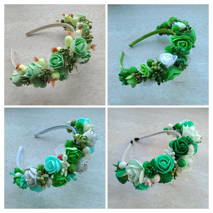 Любой 100 грн Обруч ободок веночек