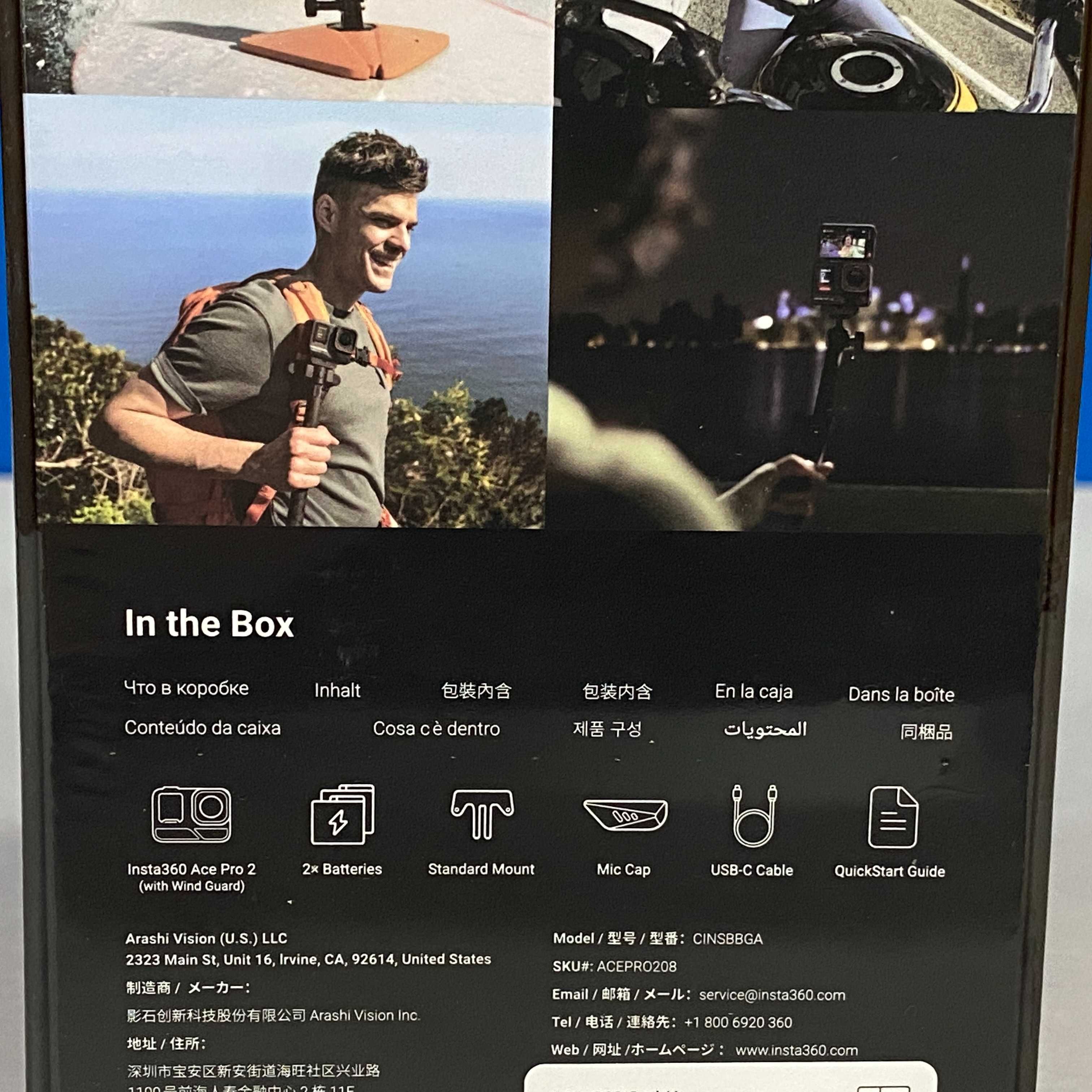 Insta360 Ace Pro 2 (50MP - 8K) Dual Battery Bundle - SELADA