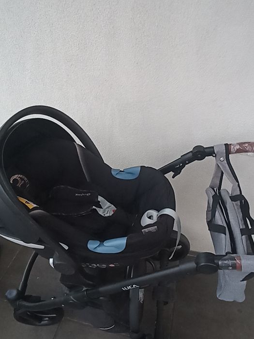 Wózek 2/1 Bebetto Luca pro gondola plus fotelik cybex