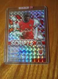 Panini Mosaic Bacary Sagna autograf Arsenal