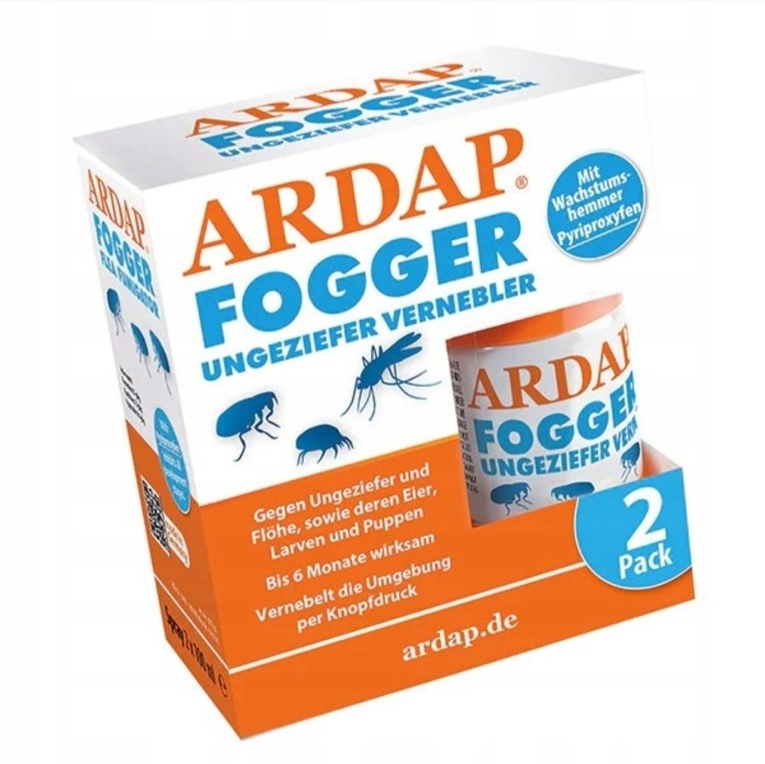 Quiko Ardap Fogger 2-pak 2x100 ml- na insekty, pająki , pchły , muchy