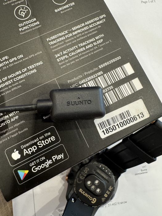 Suunto 9 Baro Copper zegarek smartwatch stan idealny limitowana edycja