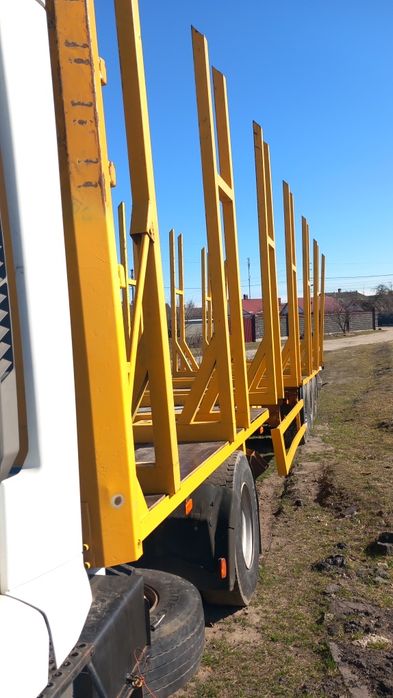 Ивеко лісовоз сцепка.