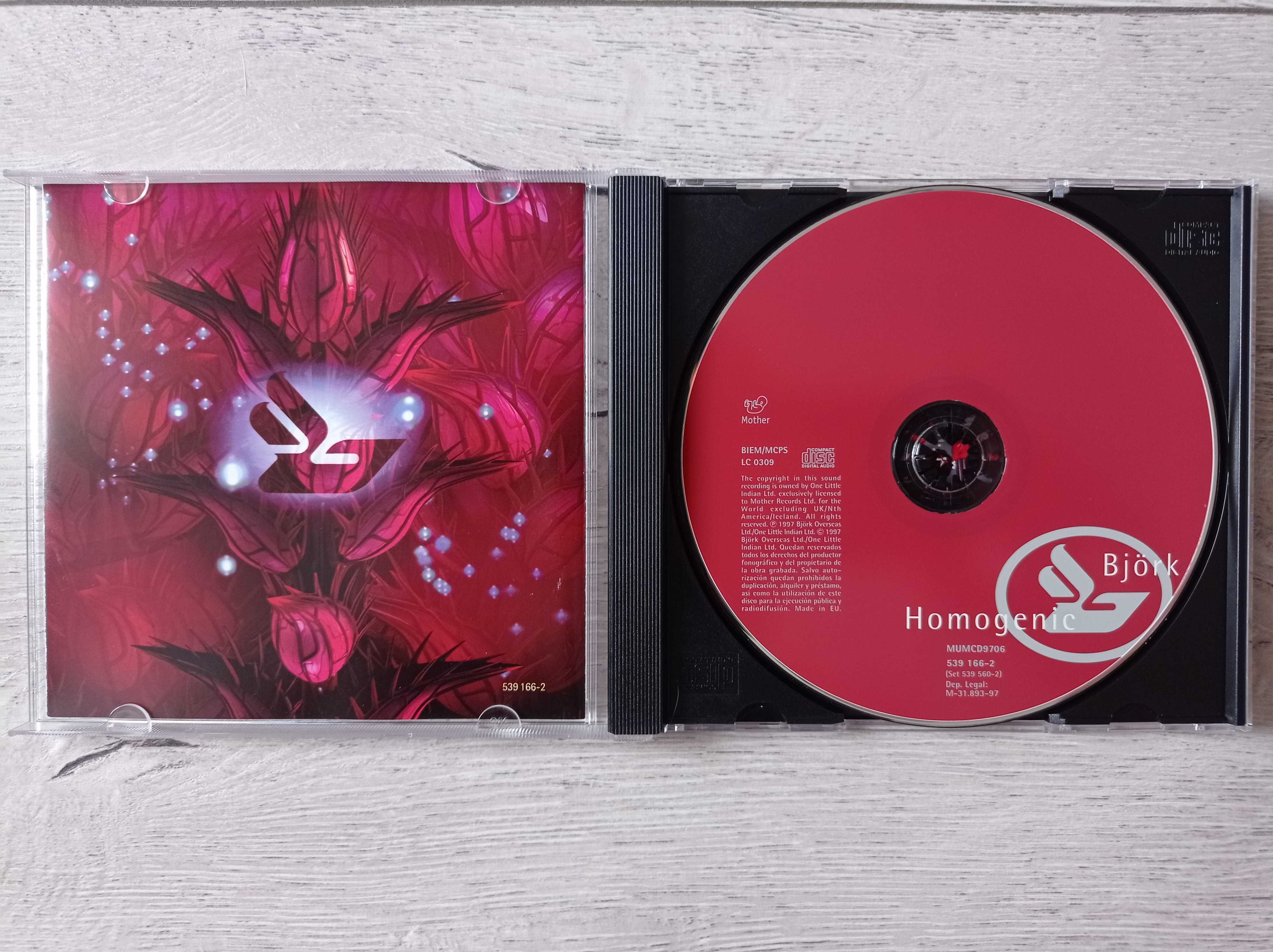 Bjork - Homogenic- cd - wyprzedaż kolekcji