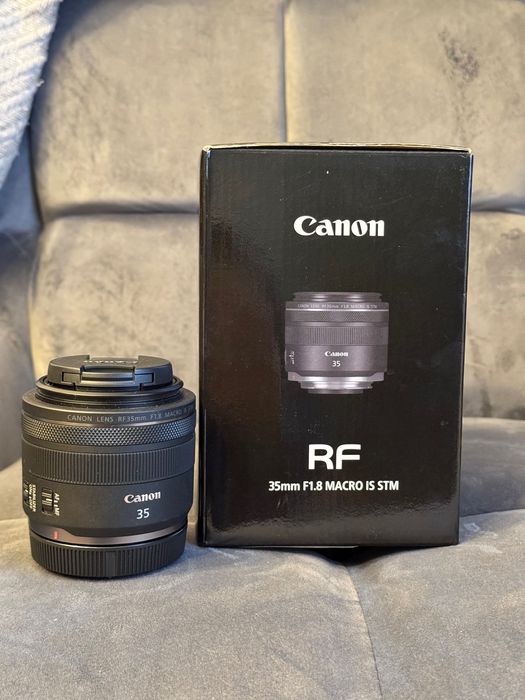Обʼєктив Canon RF 35mm F1.8 MACRO IS STM(на гарантії)