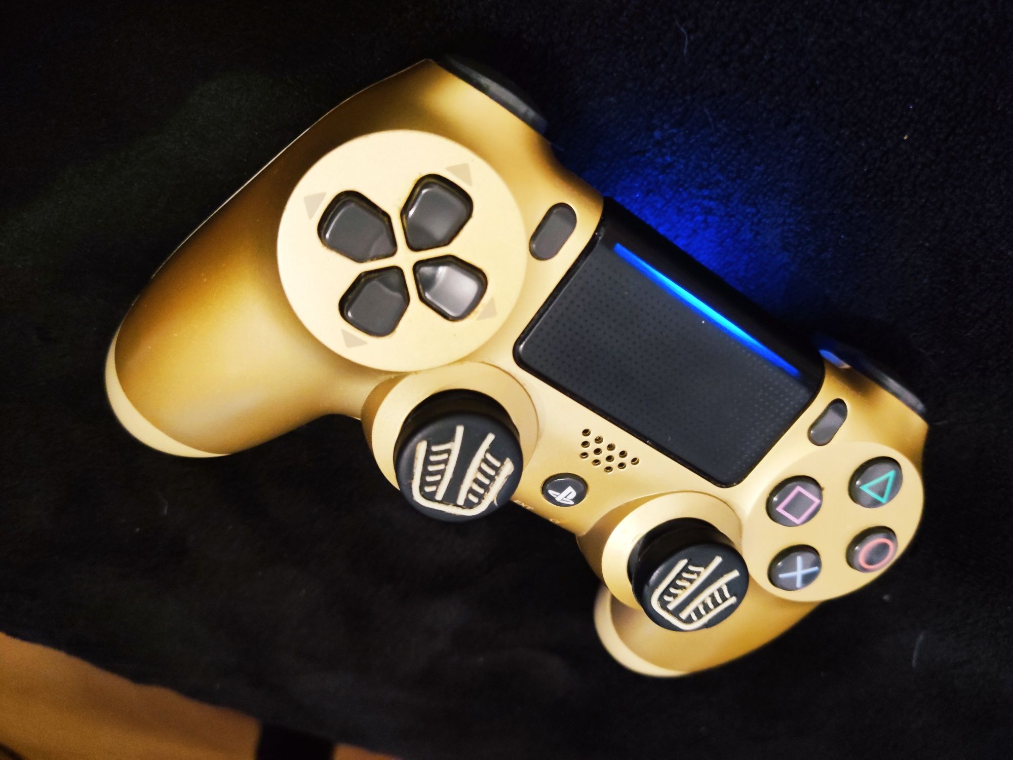 Dualshock 4 / Comando PS4: Dourado - Edição Rara (Original SONY)