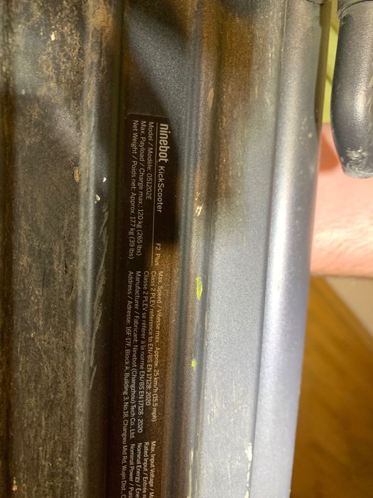 Электросамокат (самокат) Ninebot Segway F2