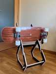Surfskate com etiqueta