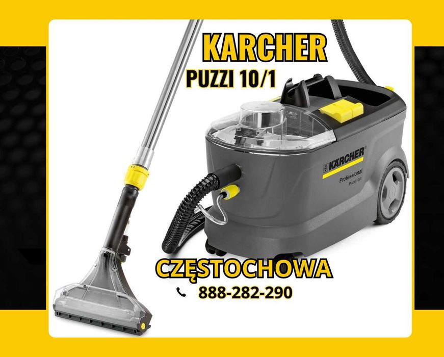 KARCHER PUZZI 10/1 Wynajem odkurzacz do prania Częstochowa