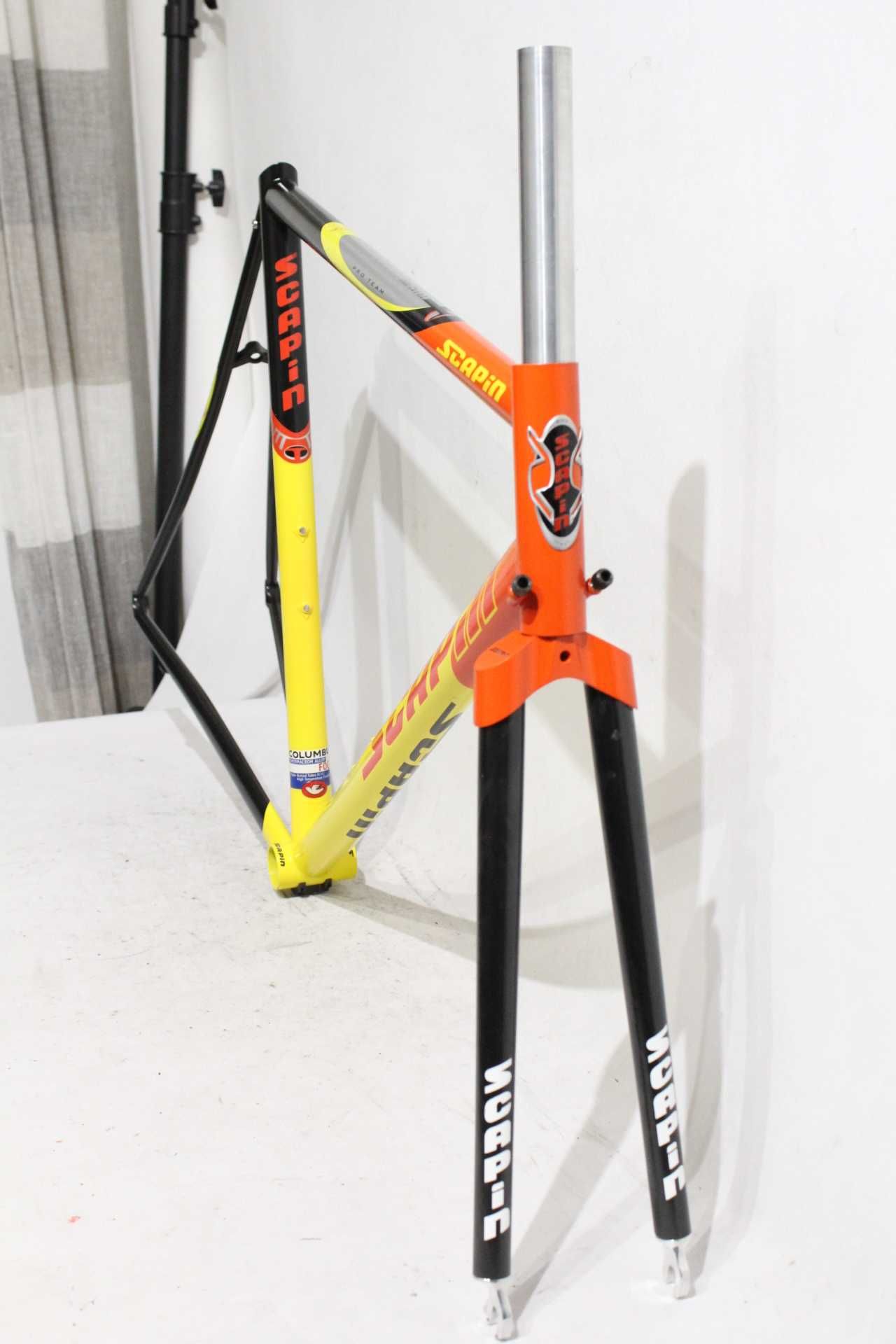 NOS nowy frameset rama SCAPIN pro team COLUMBUS foco rake 44 stal