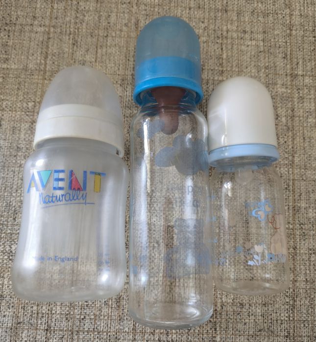 Conjunto de 3 biberões