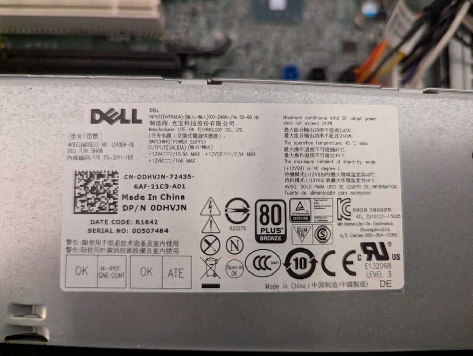 komputer domowy/biurowy Dell OptiPlex 5040 I5 16GB RAM SSD Windows 11