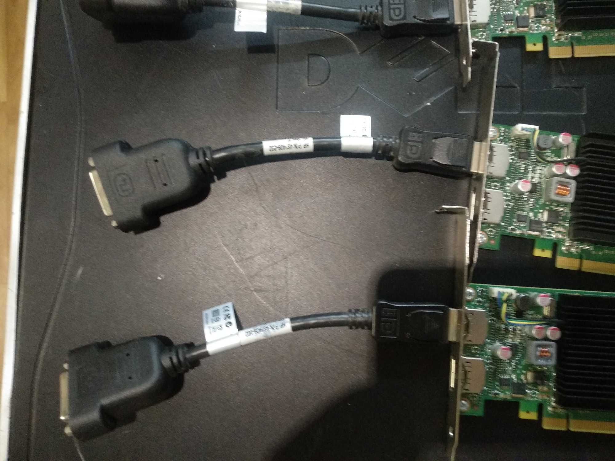 Видеокарта с переходником  nVidia NVS 310 512 MB   DisplayPort + DVI