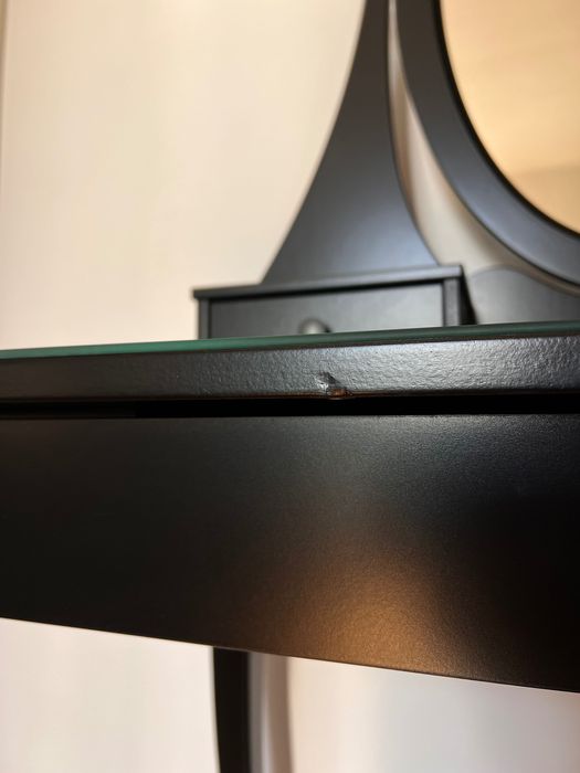 Toaletka Ikea Hemnes czarna