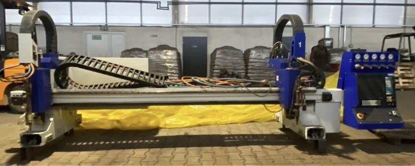 Plazma cnc przecinarka  wypalarka tlenowa AGAT