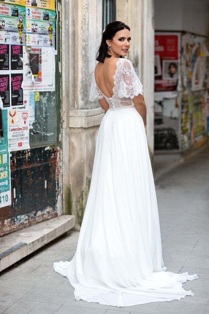 Vestido de noiva Boho