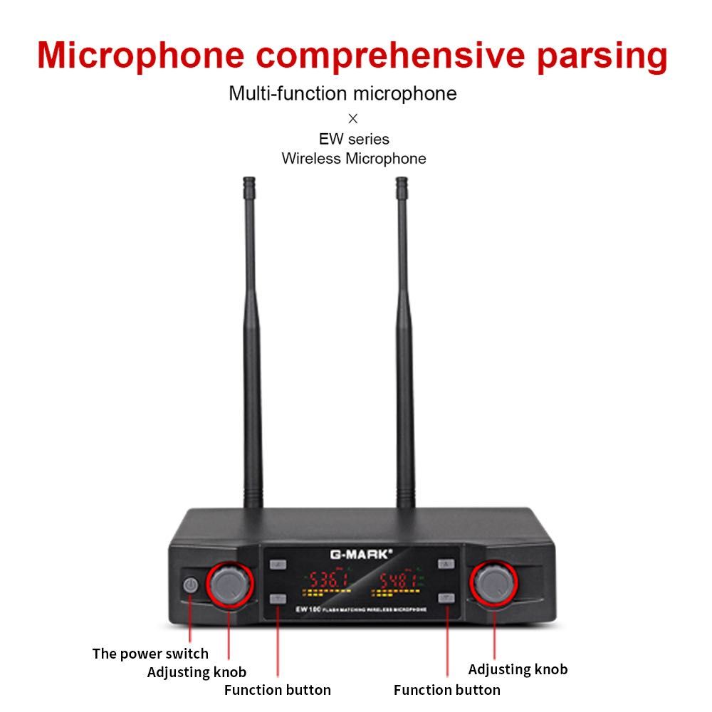 Microfone sem fio G-MARK ew100