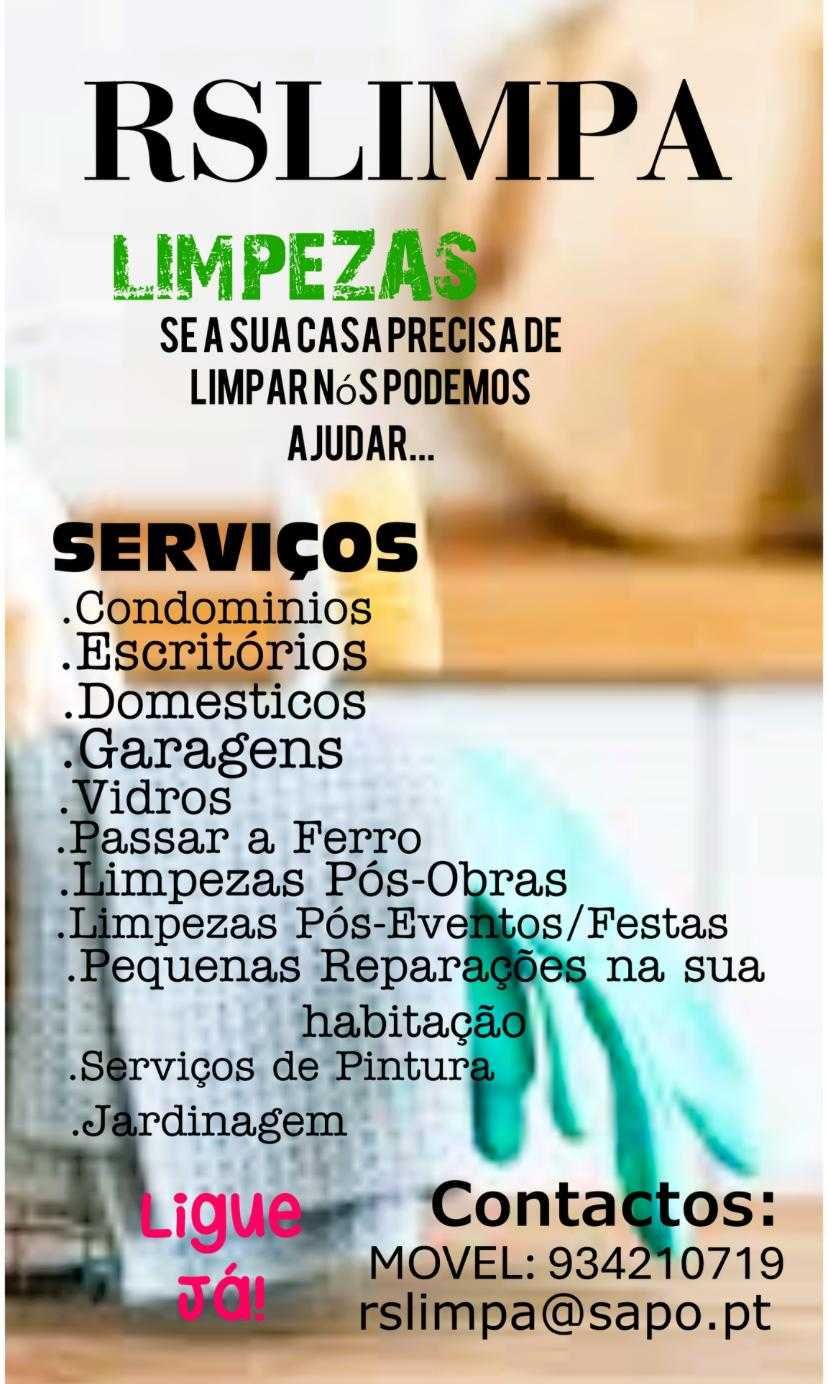 Limpezas profissionais