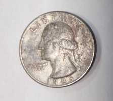 Монета Liberty 1985 года.