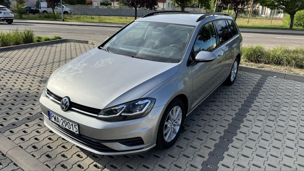 Volkswagen Golf VII 1.6TDI, LED, po serwisie, nowy rozrząd