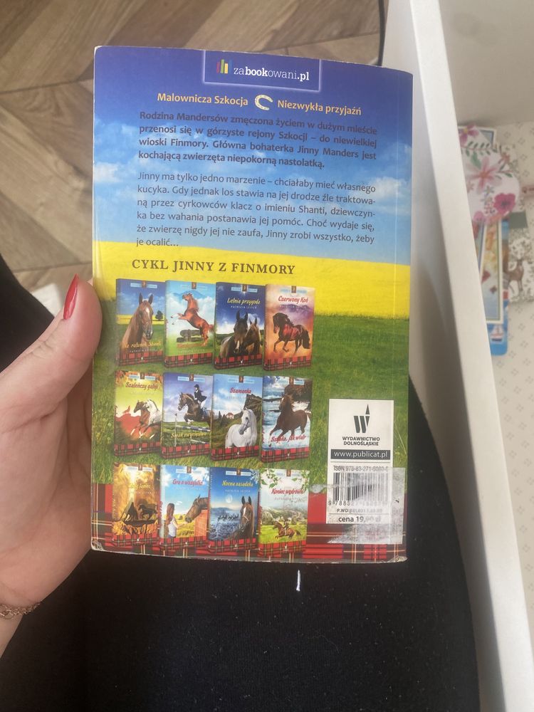 Seria 12 książek o 12-letniej Jinny z Finmory