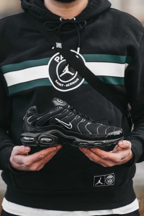 !SALE! Nike Air Max Plus TN Black/White 37 38 39 40 41 42 43 44 45 46