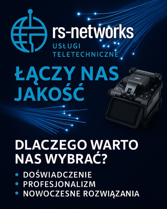 Światłowody, naprawa, budowa, instalacje, poprawa jakości internetu