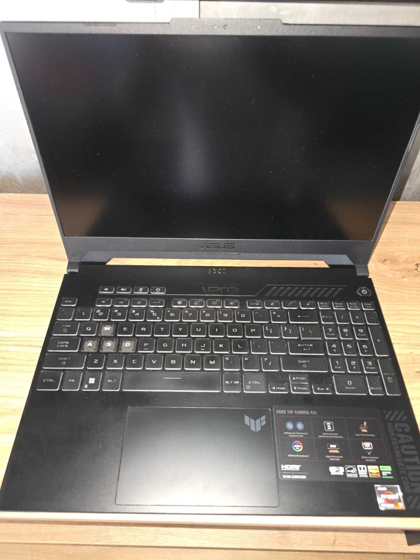 ASUS TUF A15 R7 7735HS RTX4060 16GB DDR5 2TB SSD
