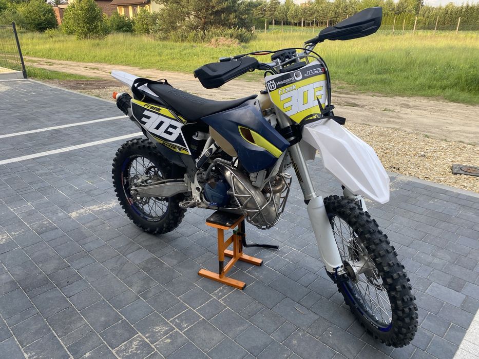 Husqvarna TE300 zarejestrowana po remoncie kapitalnym gotowa do jazdy