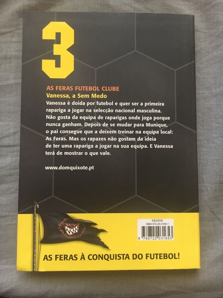 Livro - As Feras Futebol Clube - Vanessa a Sem Medo