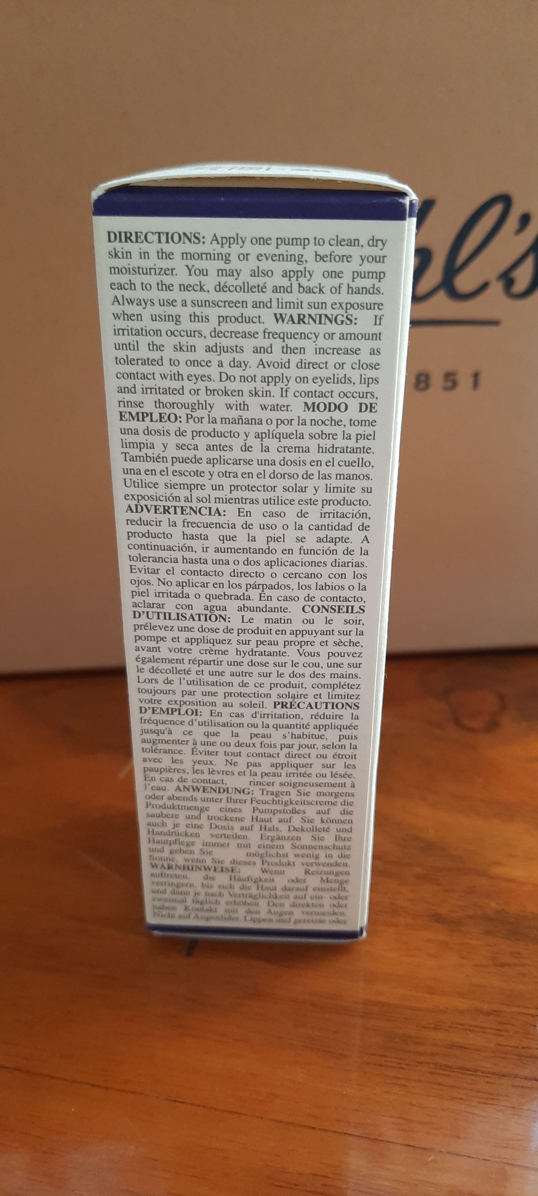Kiehl's Retinol SkinRenewing Daily MicroDose Serum Przeciwzmarszczkowe