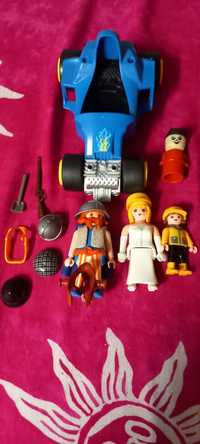 Conjunto Bonecos e carro  playmobil